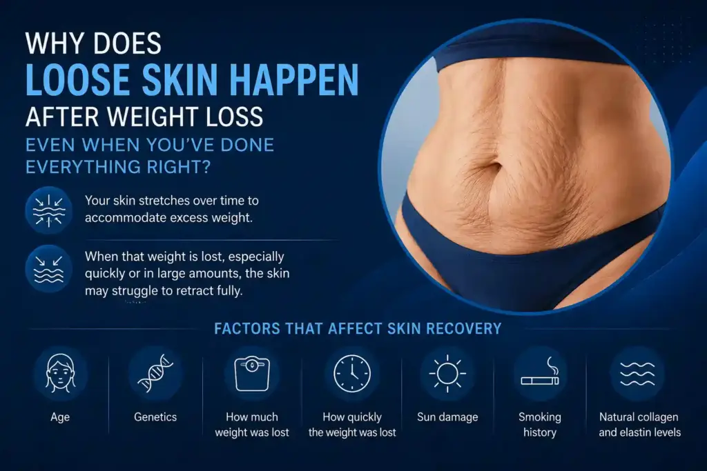 Why Does Loose Skin Happen After Weight Loss Even When You’ve Done Everything Right Slough?